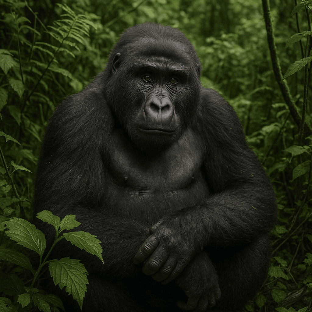 גורילות ההרים אוגנדה