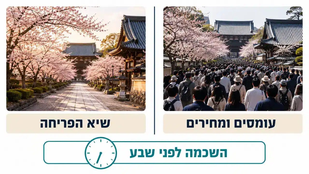 טיול ליפן באפריל. מי באמת צריך אותו