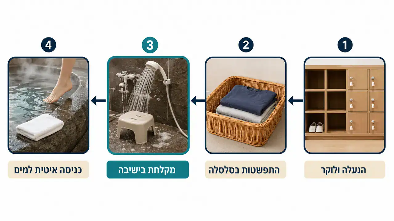 מה עושים מהשנייה שנכנסים בדלת
