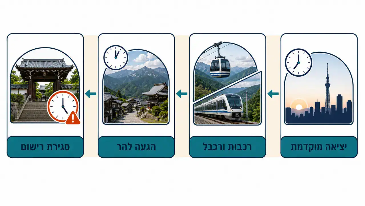 מטוקיו, בלי לבזבז יום שלם