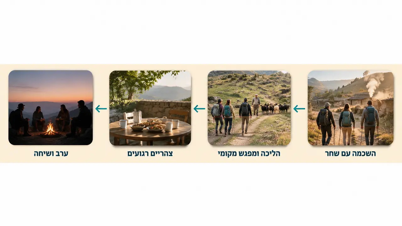 איך נראה יום טיפוסי
